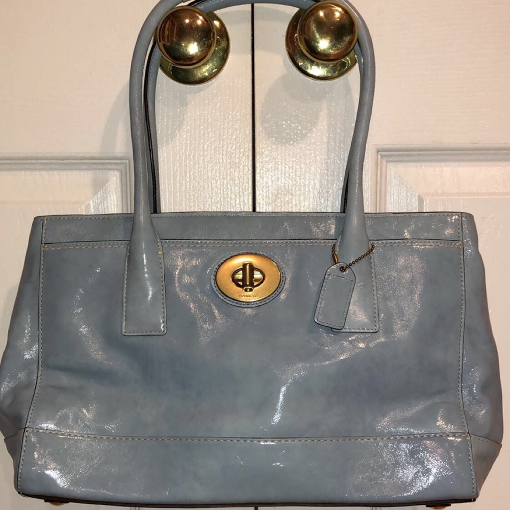 Coach patent leather